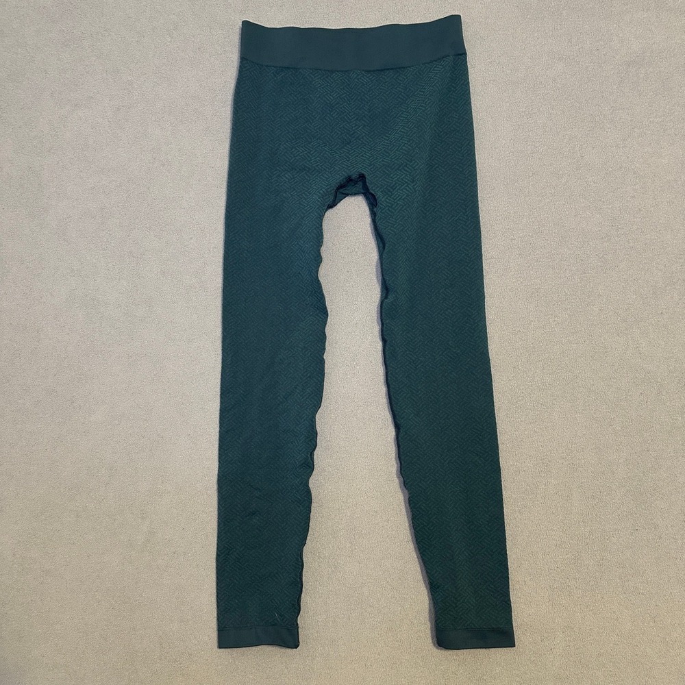 Title Nine Skinny Legging High-Waist Stretch Pull-On Teal Blue Womens Size Small